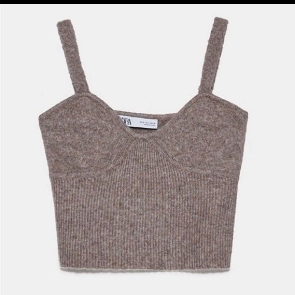 Zara knit tank